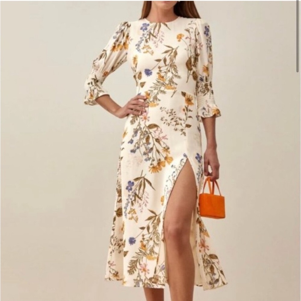 Reformation Carolena Dress in Frolic print NWT
